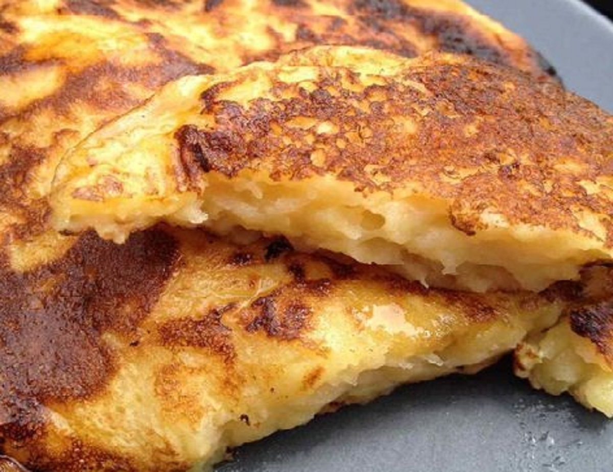 Recipe: Light pancakes with cottage cheese apples
