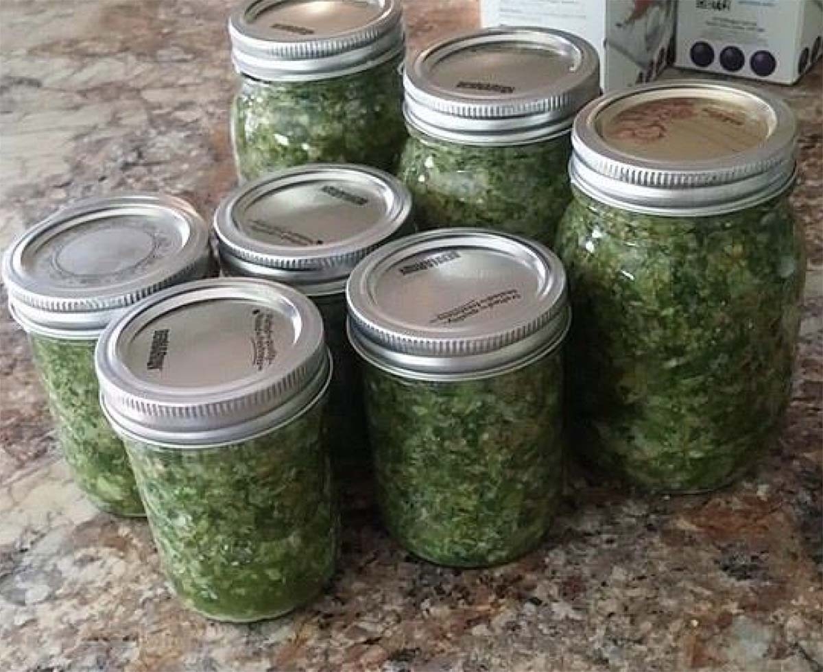Recipe: salty mum herbs.