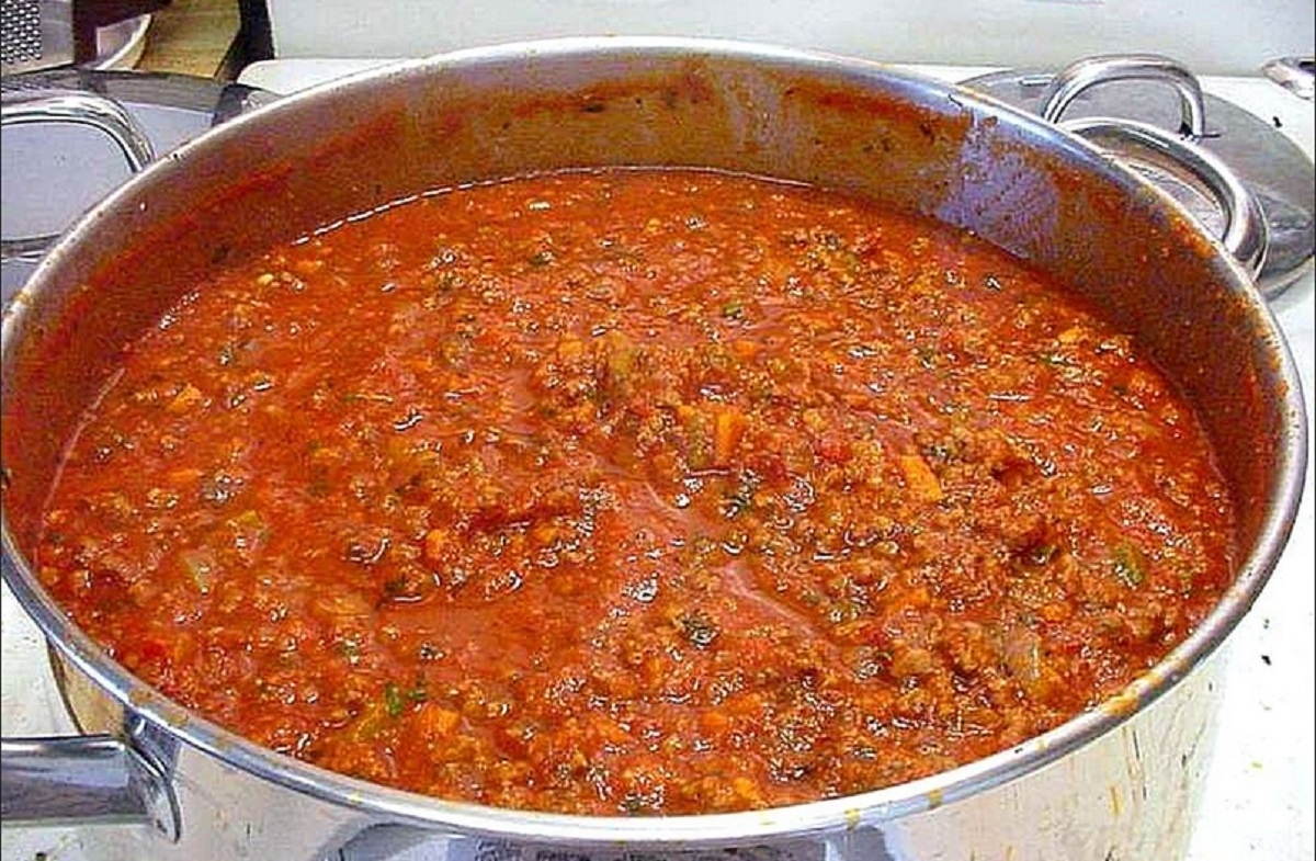 Spaghetti sauce recipe.