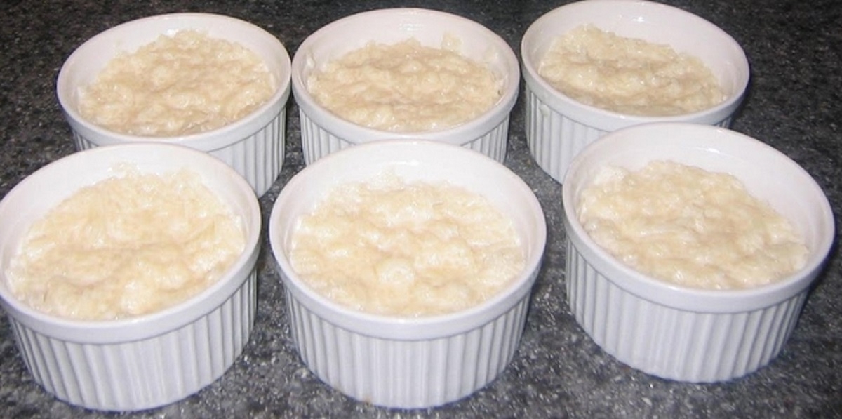 Recipe: Mom's rice pudding.