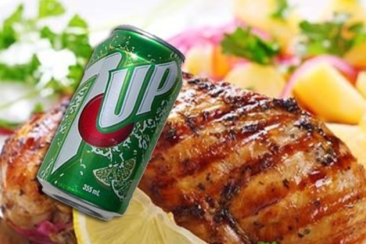 The famous grilled chicken recipe at Seven Up